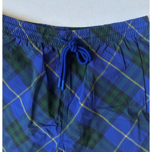 Burberry Men's Navy IP Check Boxer Swim Shorts S 8090044 Portugal NWT $550 - Picture 2 of 11